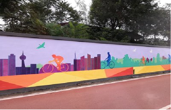 仁怀市墙体彩绘-围墙