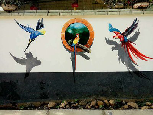 仁怀市视觉错位-3D墙绘设计