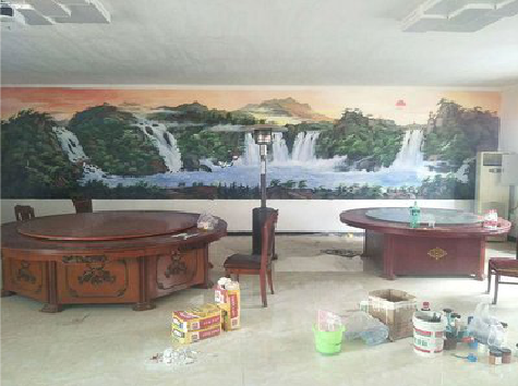 仁怀市墙绘-写实风景