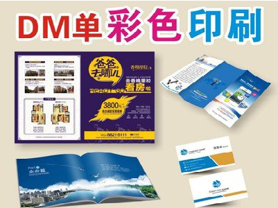 仁怀市单页印刷，色彩搭配简单。