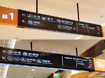 仁怀市如何通过商场标识牌引导客流分布？